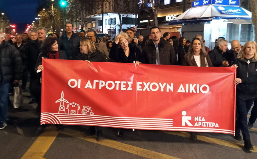 Χαμός στο Twitter με το μήνυμα στο πανό της Νέας Αριστεράς για τους αγρότες – «Ρε σύντροφοι, σίριουζλι;»