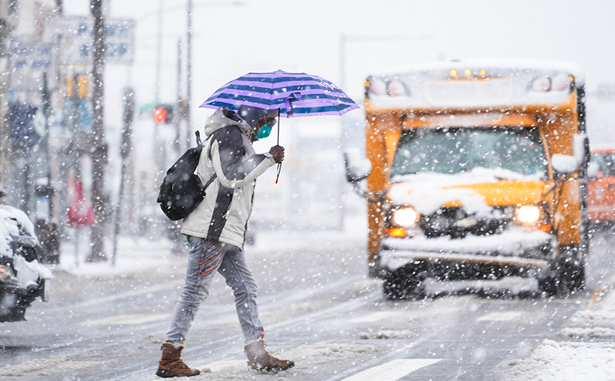 Χιονοθύελλα στη Φιλαδέλφεια
