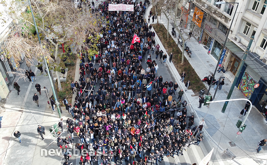 Ολοκληρώθηκε το εκπαιδευτικό συλλαλητήριο – Αποκαταστάθηκε η κυκλοφορία στο κέντρο της Αθήνας