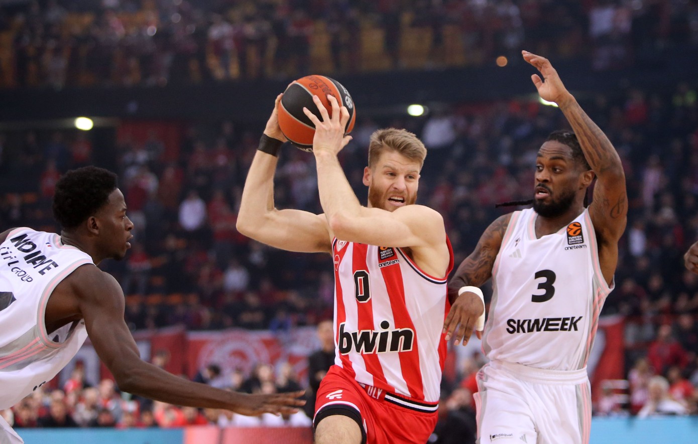 Ολυμπιακός – Βιλερμπάν 80-64: Ζωντανός στη μάχη για 4άδα