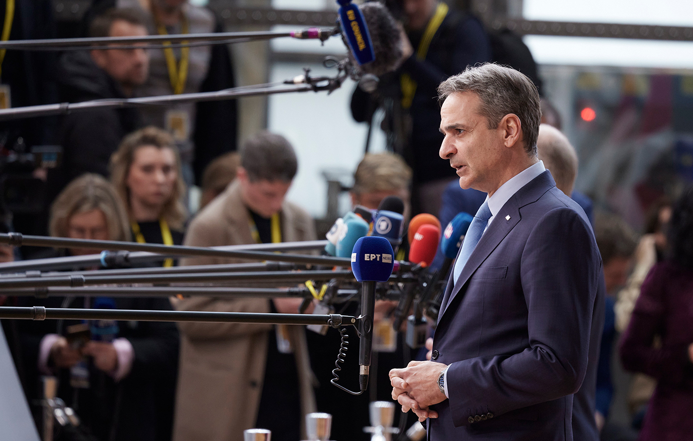 Ο Κυριάκος Μητσοτάκης στις Βρυξέλλες Ο Κυριάκος Μητσοτάκης στις Βρυξέλλες