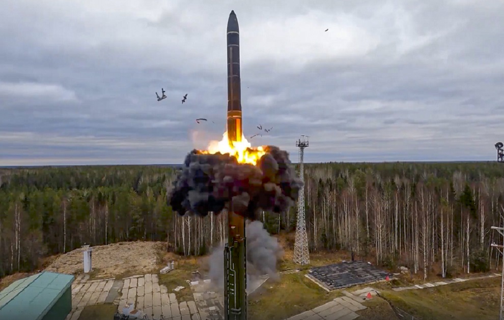 Επίδειξη δύναμης από τη Μόσχα &#8211; Δοκιμαστική εκτόξευση πυρηνικού βαλλιστικού διηπειρωτικού πυραύλου