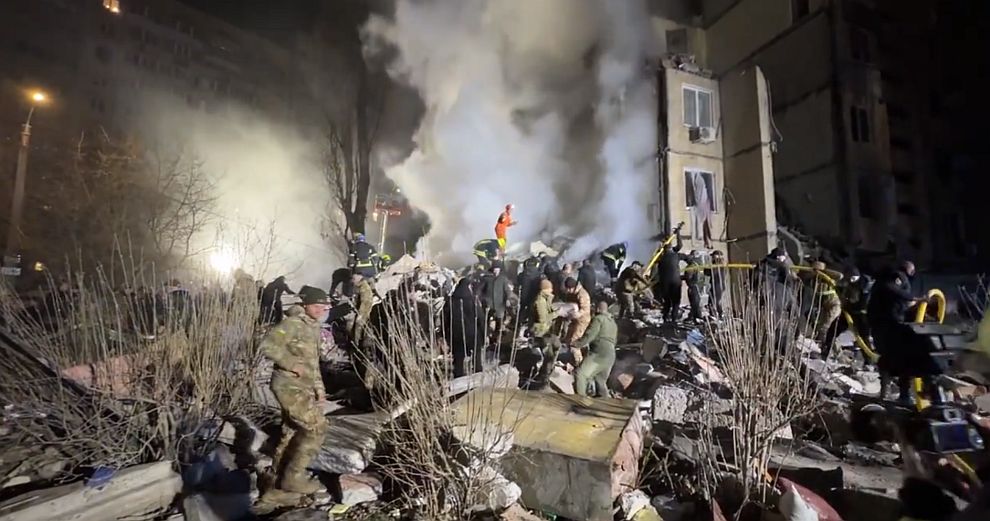 Στους τρεις οι νεκροί από τις ρωσικές επιθέσεις με drone σε Χάρκοβο και Οδησσό