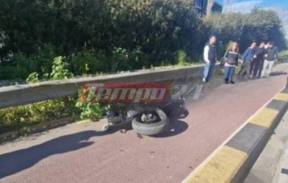 Τραγωδία στην Πάτρα: Νεκρός 26χρονος σε τροχαίο – Εκσφενδονίστηκε με τη μηχανή του