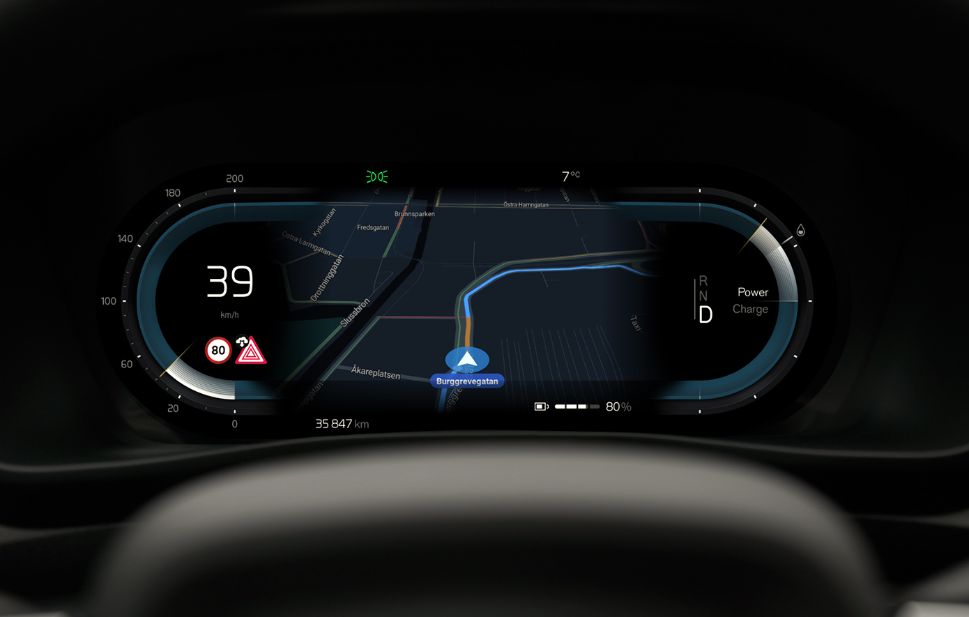 Connected Safety της Volvo – Τεχνολογία που προειδοποιεί τους οδηγούς για ατυχήματα στην πορεία τους