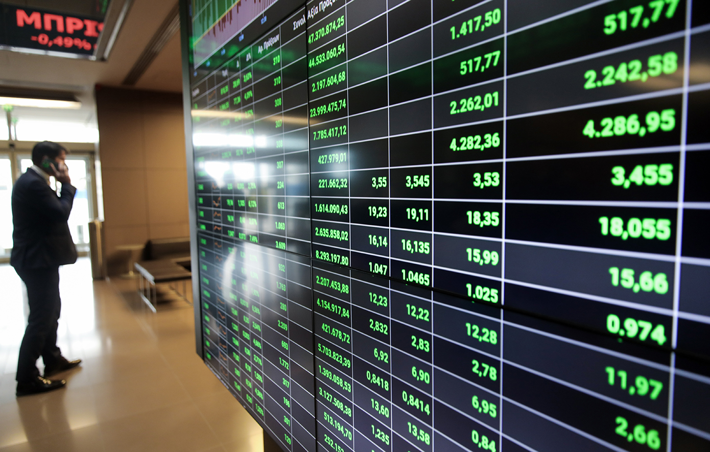 Κοντά στις 1.700 μονάδες στο άνοιγμα το Χρηματιστήριο Αθηνών