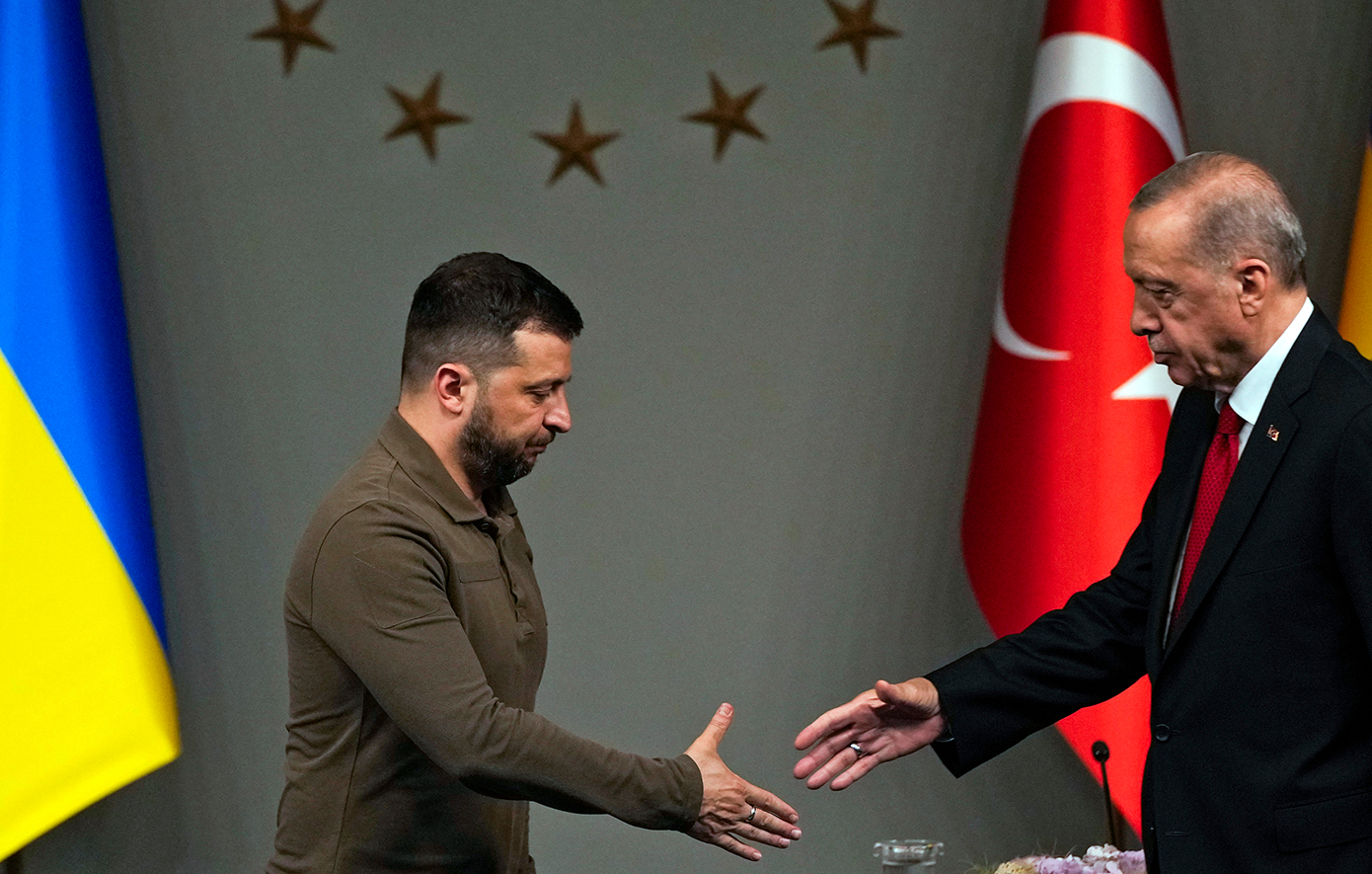 «Η χώρα είναι έτοιμη να φιλοξενήσει μια σύνοδο κορυφής Ρωσίας – Ουκρανίας» λέει ο Ερντογάν