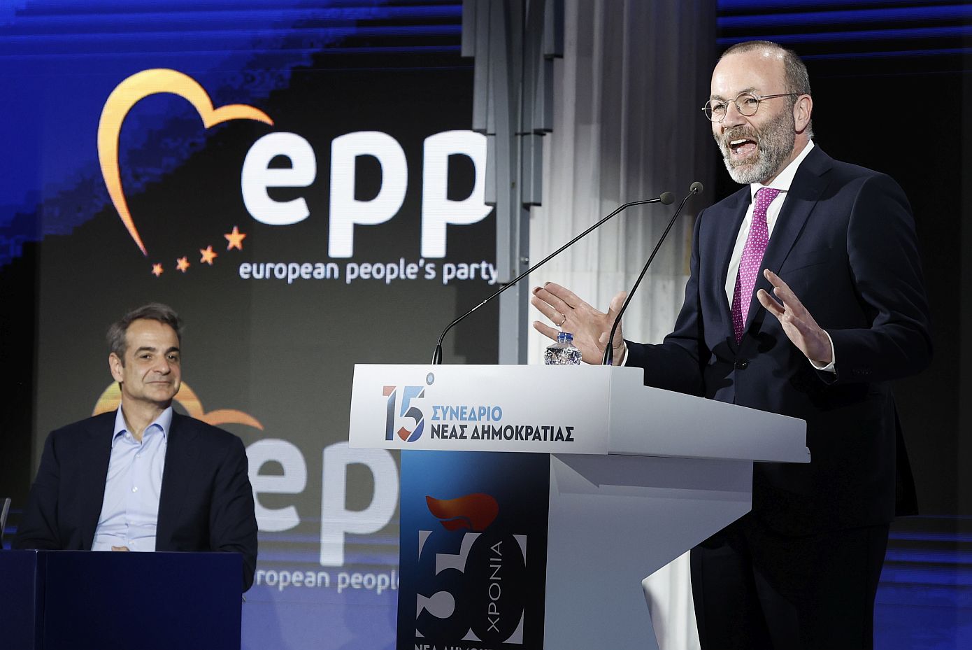 Βέμπερ: Οι σχέσεις της ΕΕ με την Τουρκία διατρέχουν κίνδυνο μετά τη σύλληψη του Ιμάμογλου