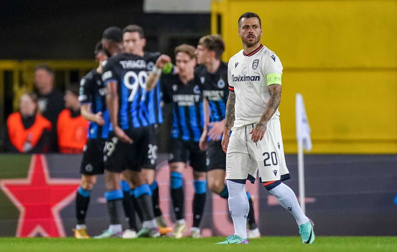 Κλαμπ Μπριζ – ΠΑΟΚ: 1-0 στο 6′ ο Βέτλεσεν