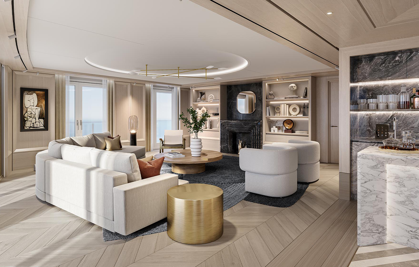 Μέσα σε μια σουίτα κρουαζιερόπλοιου αξίας 10.300 ευρώ τη βραδιά