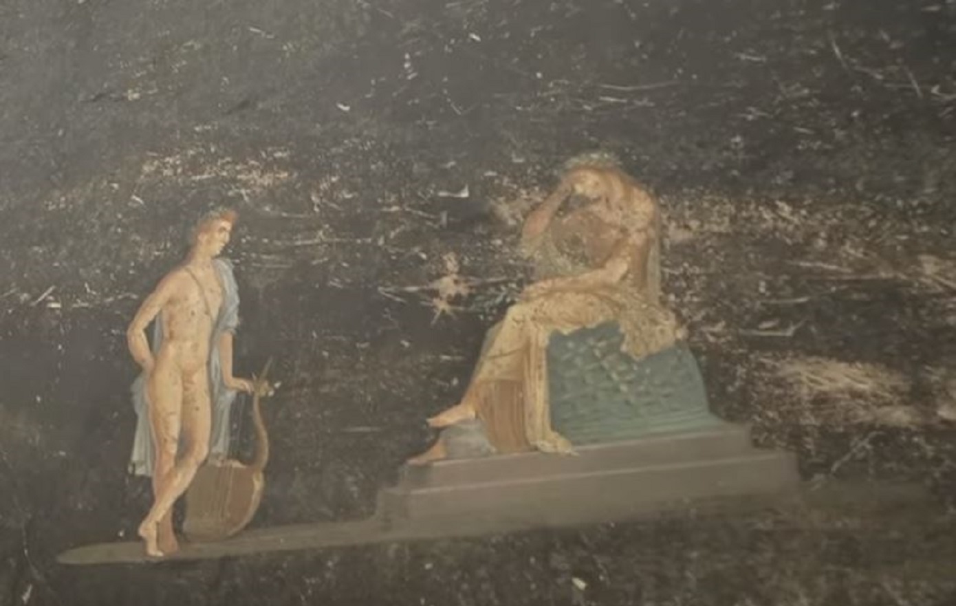 Τοιχογραφίες με την Ωραία Ελένη και τον Πάρη ανακαλύφθηκαν στην Πομπηία
