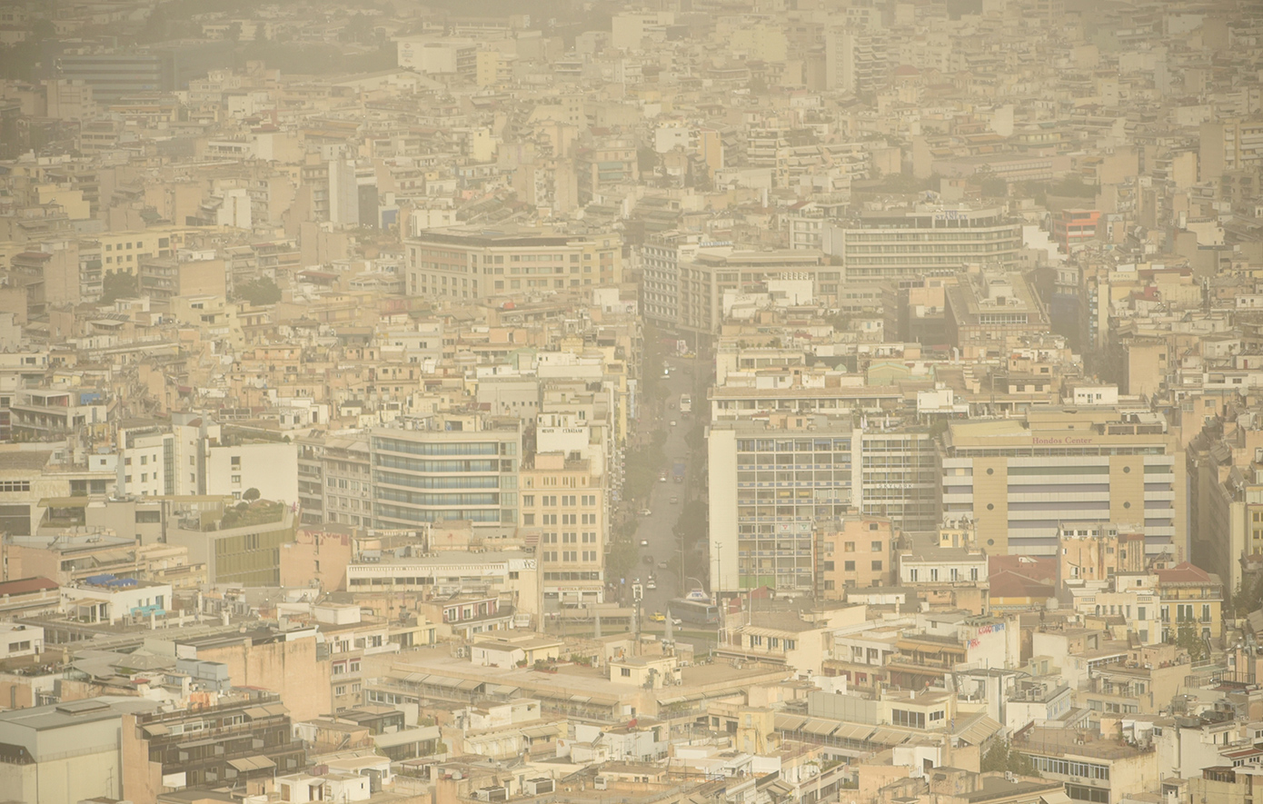 Αφρικανική σκόνη στην Αθήνα