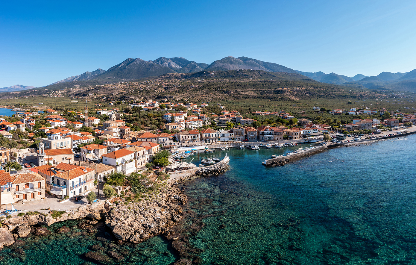 Τρία χωριουδάκια στη Μεσσηνία πάνω στο κύμα