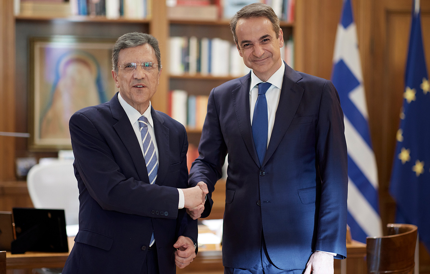 Γιώργος Αυτιάς - Κυριάκος Μητσοτάκης Γιώργος Αυτιάς - Κυριάκος Μητσοτάκης