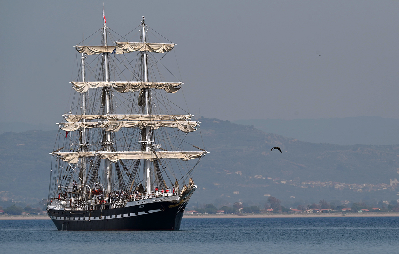 Το ιστορικό ιστιοφόρο Le Belem στο Κατάκολο Ηλείας – Θα παραλάβει την Ολυμπιακή Φλόγα