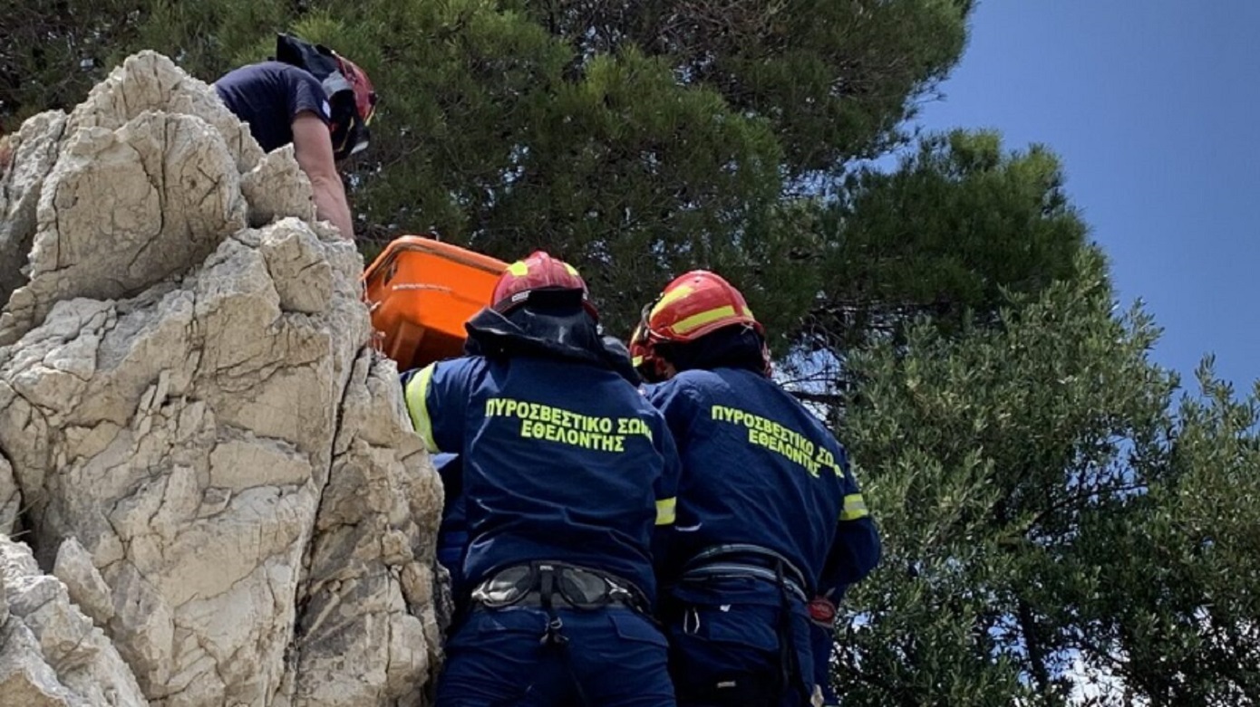 Σε ασφαλές σημείο μεταφέρθηκε 14χρονος που τραυματίστηκε σε μονοπάτι του Ολύμπου