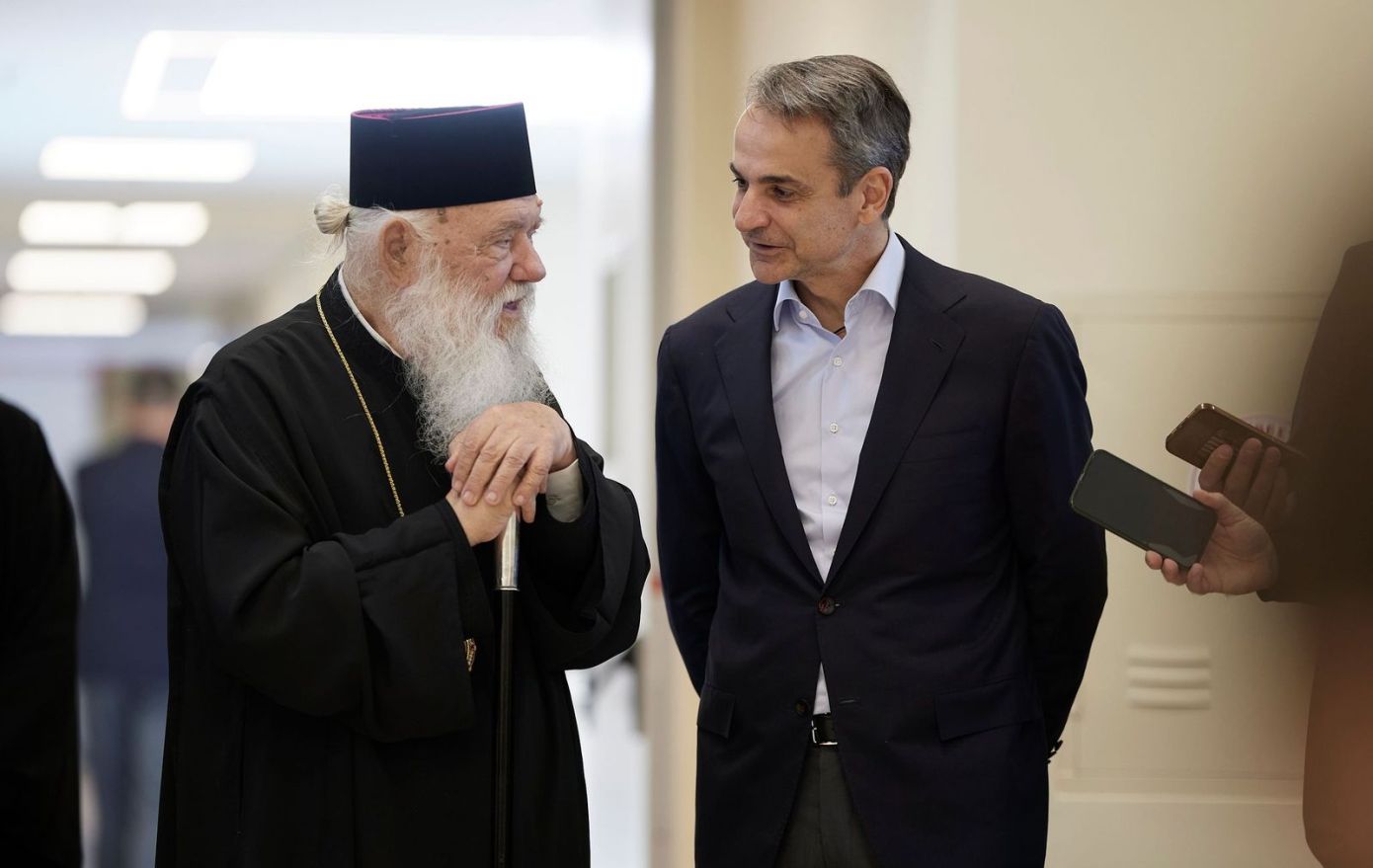 Ιερώνυμος: Δεν κάνουμε ό,τι μας πει ο Βελόπουλος – Μητσοτάκης: Στενή η σχέση μας με την Εκκλησία