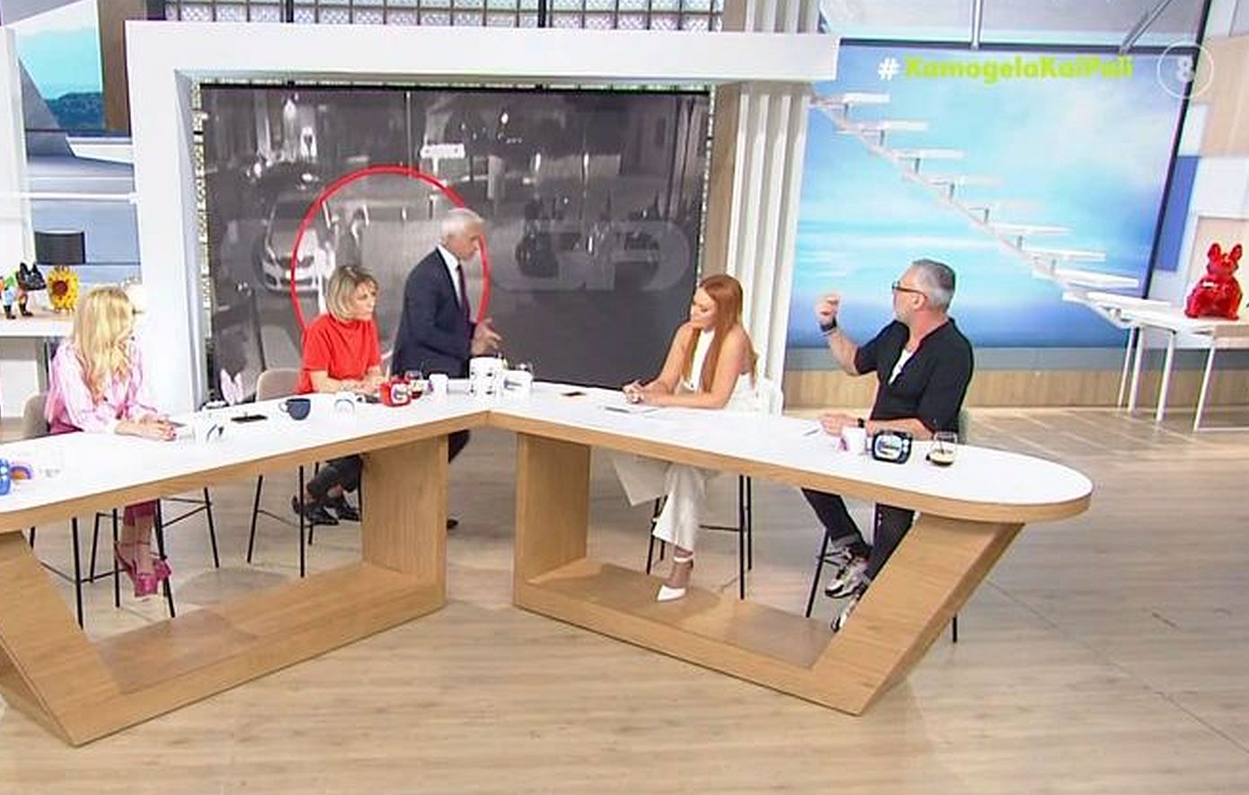 Άγριος καβγάς στο «Χαμογέλα και Πάλι» για τη γυναικοκτονία στους Αγίους Αναργύρους – Αποχώρησε έξαλλος ο Καλλιακμάνης