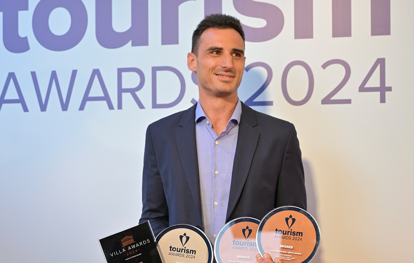 4 βραβεία για τη YESTAY GROUP στα Tourism Awards 2024