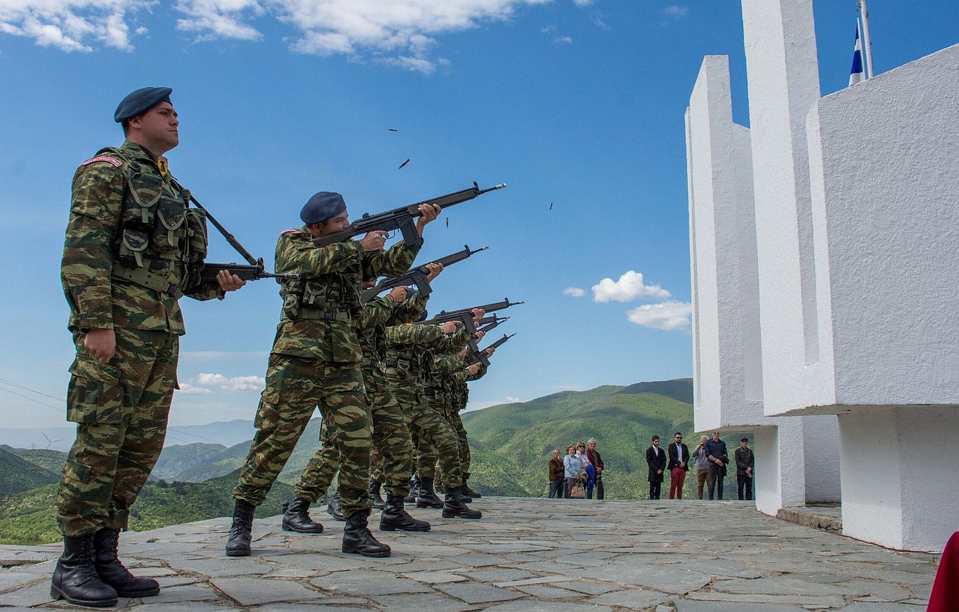 Τιμήθηκαν οι πεσόντες των Οχυρών Ρούπελ με αφορμή την 83η επέτειο από τη γερμανική εισβολή