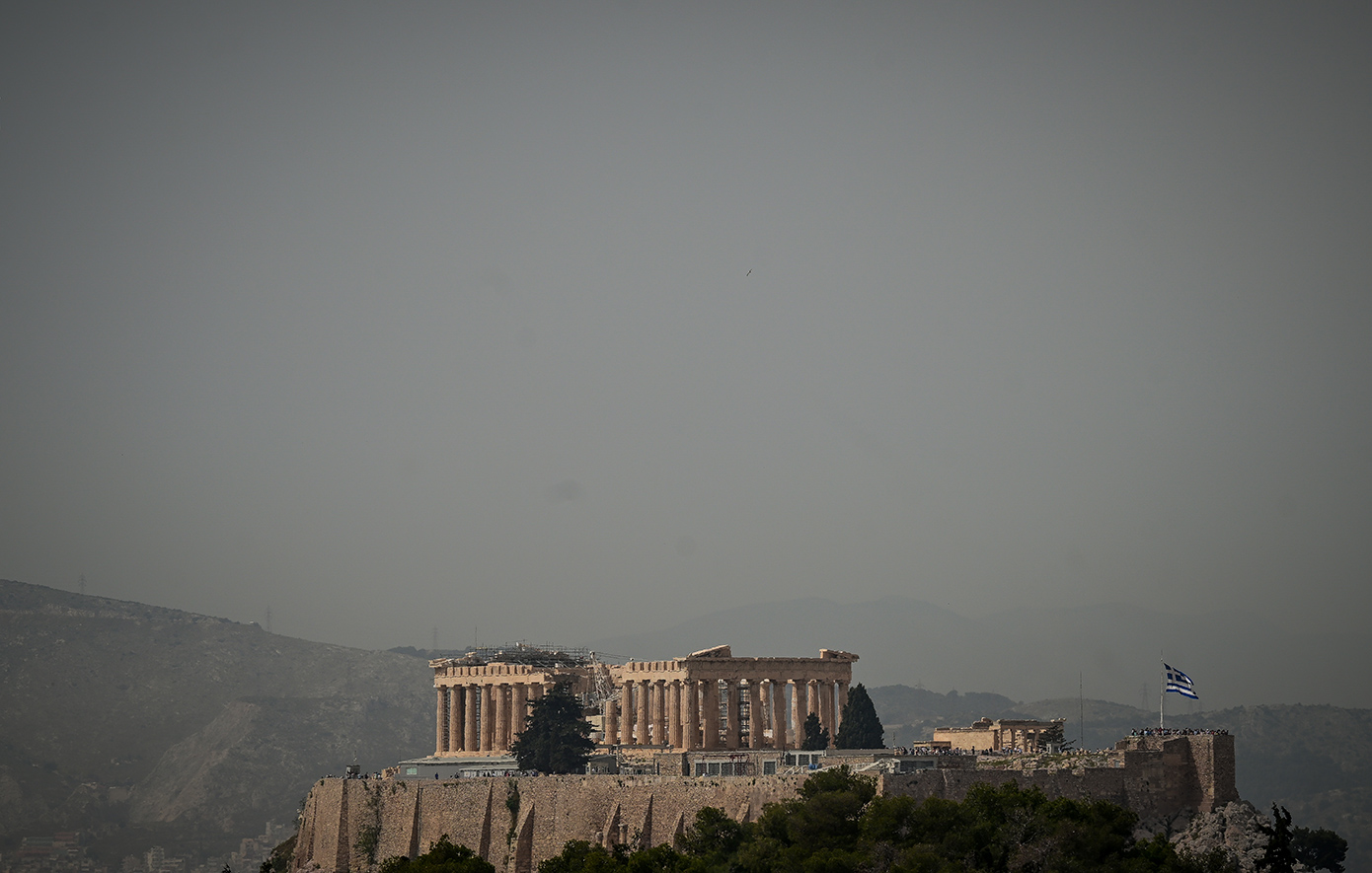 Αφρικανική σκόνη στην Αθήνα Αφρικανική σκόνη στην Αθήνα