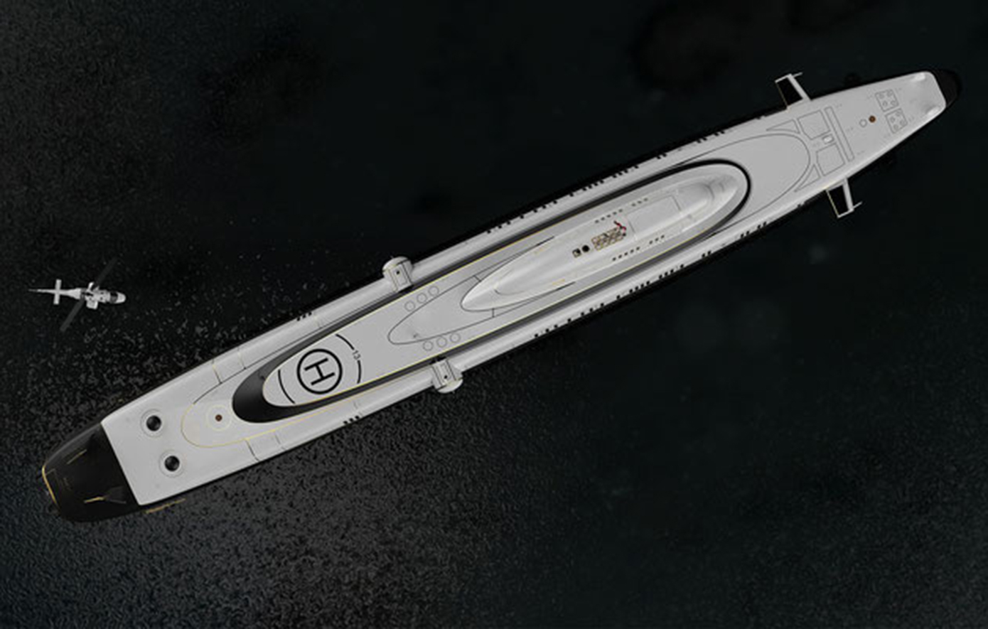 ιδιωτικό, πολυτελές υποβρύχιο ιδιωτικό, πολυτελές υποβρύχιο