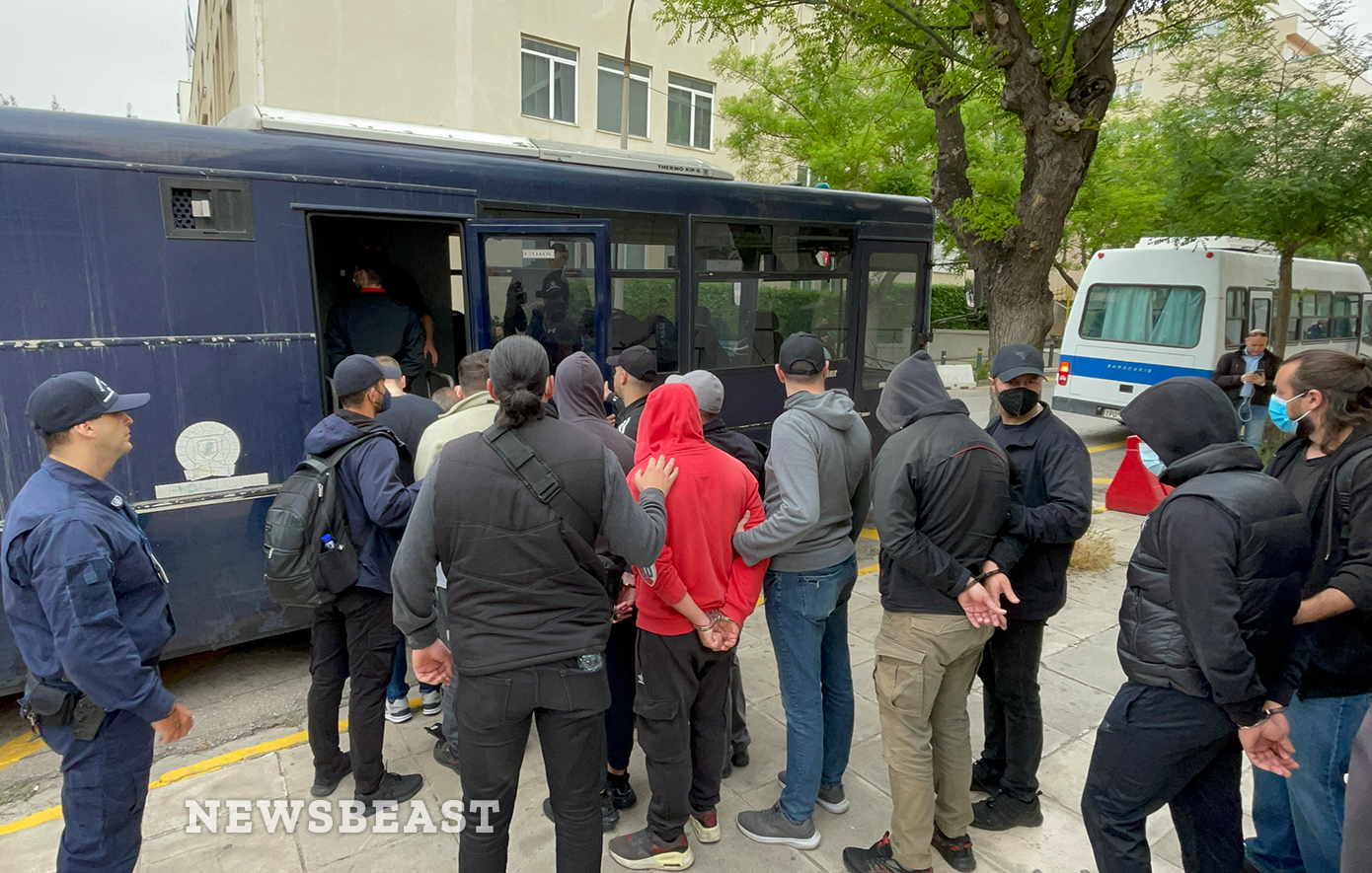 Στον εισαγγελέα οι πάνω από 60 συλληφθέντες για τη δολοφονία του Γιώργου Λυγγερίδη