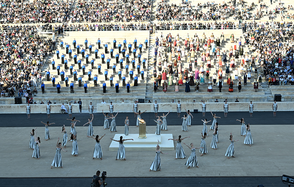 Τελετή παράδοσης της Ολυμπιακής Φλόγας