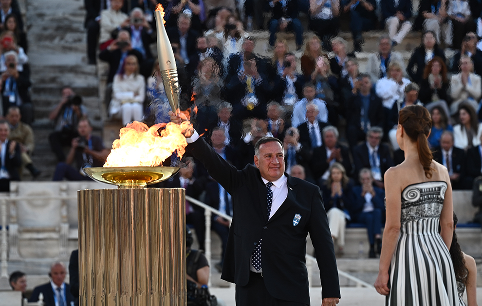 Τελετή παράδοσης της Ολυμπιακής Φλόγας