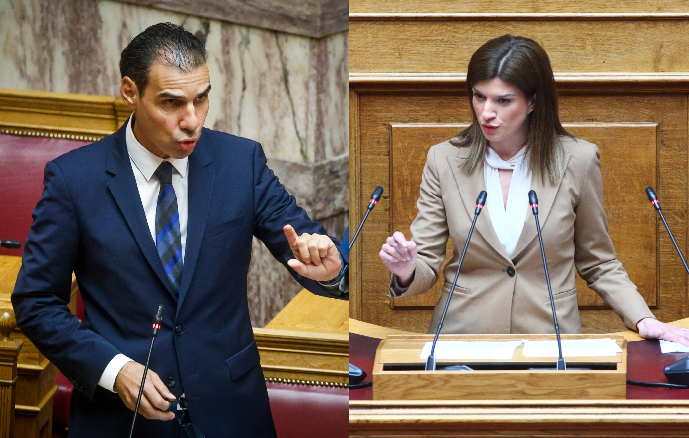 «Κόντρα» Θεμιστοκλέους – Νοτοπούλου στη Βουλή: «Περισσότερο σεβασμό» – «Ξαναστήσαμε το ΕΣΥ στα πόδια του