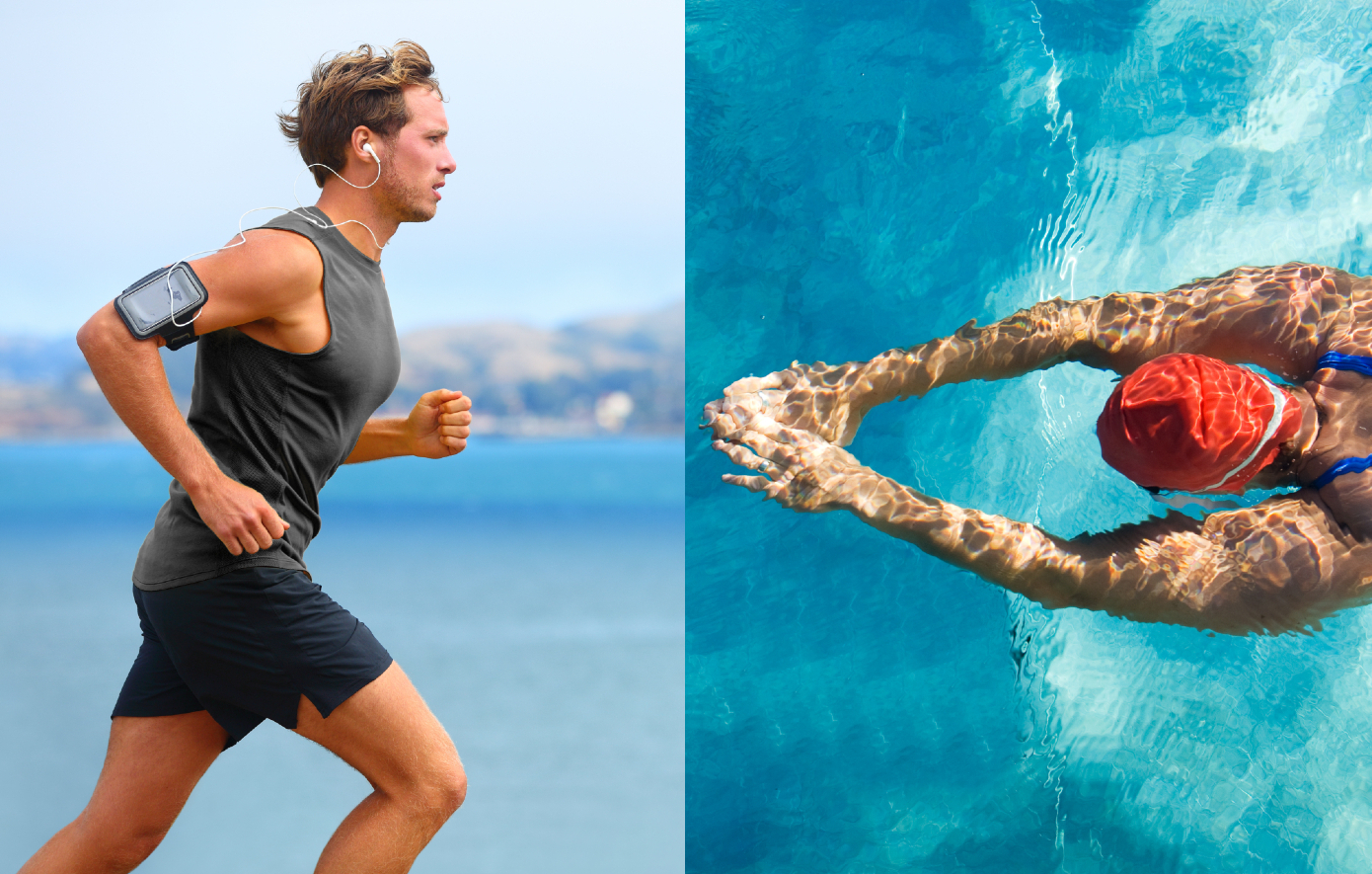 Κολύμπι Vs τρέξιμο: Ποια είναι η καταλληλότερη άσκηση για εσάς;