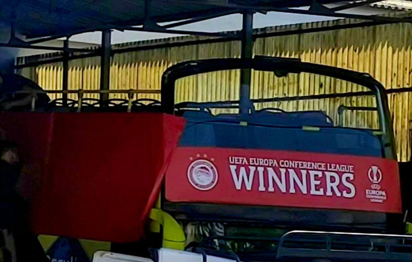 Ολυμπιακός: Το ανοιχτό λεωφορείο για την ομάδα σε περίπτωση κατάκτησης του Europa Conference League