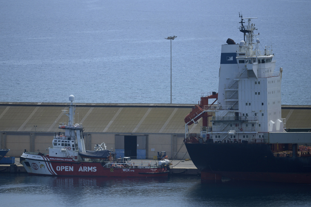 Απέπλευσε από την Λάρνακα με προορισμό τη Γάζα αμερικανικό πλοίο φορτωμένο με ανθρωπιστική βοήθεια