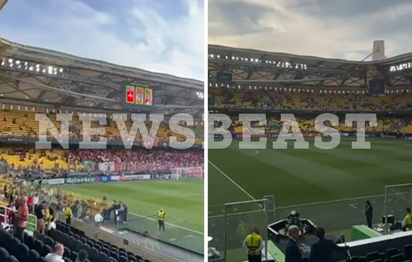 Τελικός Europa Conference League: Γεμίζει σταδιακά η OPAP Arena – Βίντεο από το γήπεδο