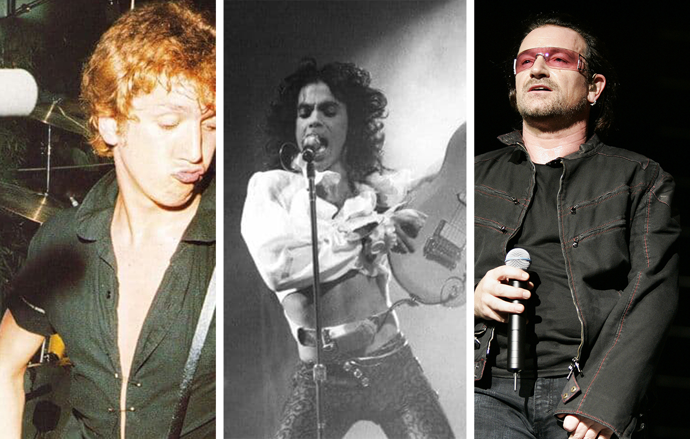 Στο «σφυρί» μυθικές ηλεκτρικές κιθάρες μιας άλλης εποχής: Από τους Sex Pistols στον Prince και τον Bono των U2