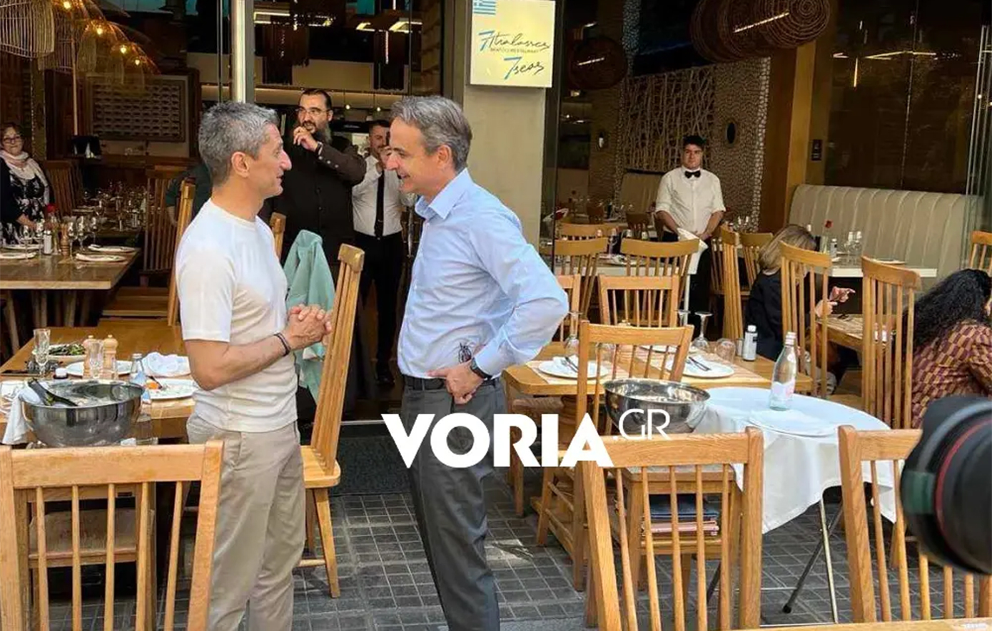 Συνάντηση Μητσοτάκη – Λουτσέσκου στη Θεσσαλονίκη: Η κουβέντα για το πρωτάθλημα του ΠΑΟΚ