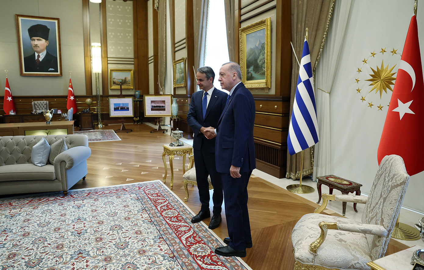 Η επίσκεψη του Κυριάκου Μητσοτάκης στην Τουρκία Η επίσκεψη του Κυριάκου Μητσοτάκης στην Τουρκία