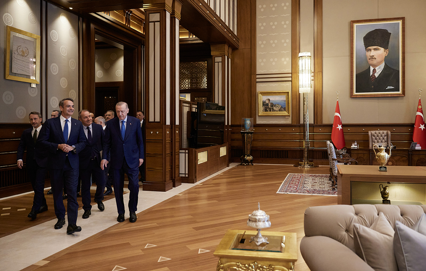 Η επίσκεψη του Κυριάκου Μητσοτάκης στην Τουρκία Η επίσκεψη του Κυριάκου Μητσοτάκης στην Τουρκία