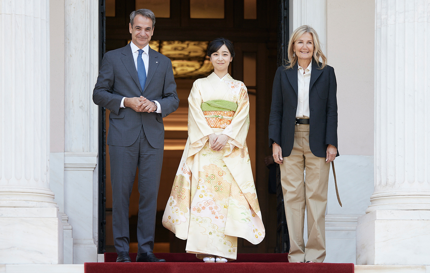 Με τη πριγκίπισσα Κάκο της Ιαπωνίας συναντήθηκε στο Μαξίμου ο Μητσοτάκης
