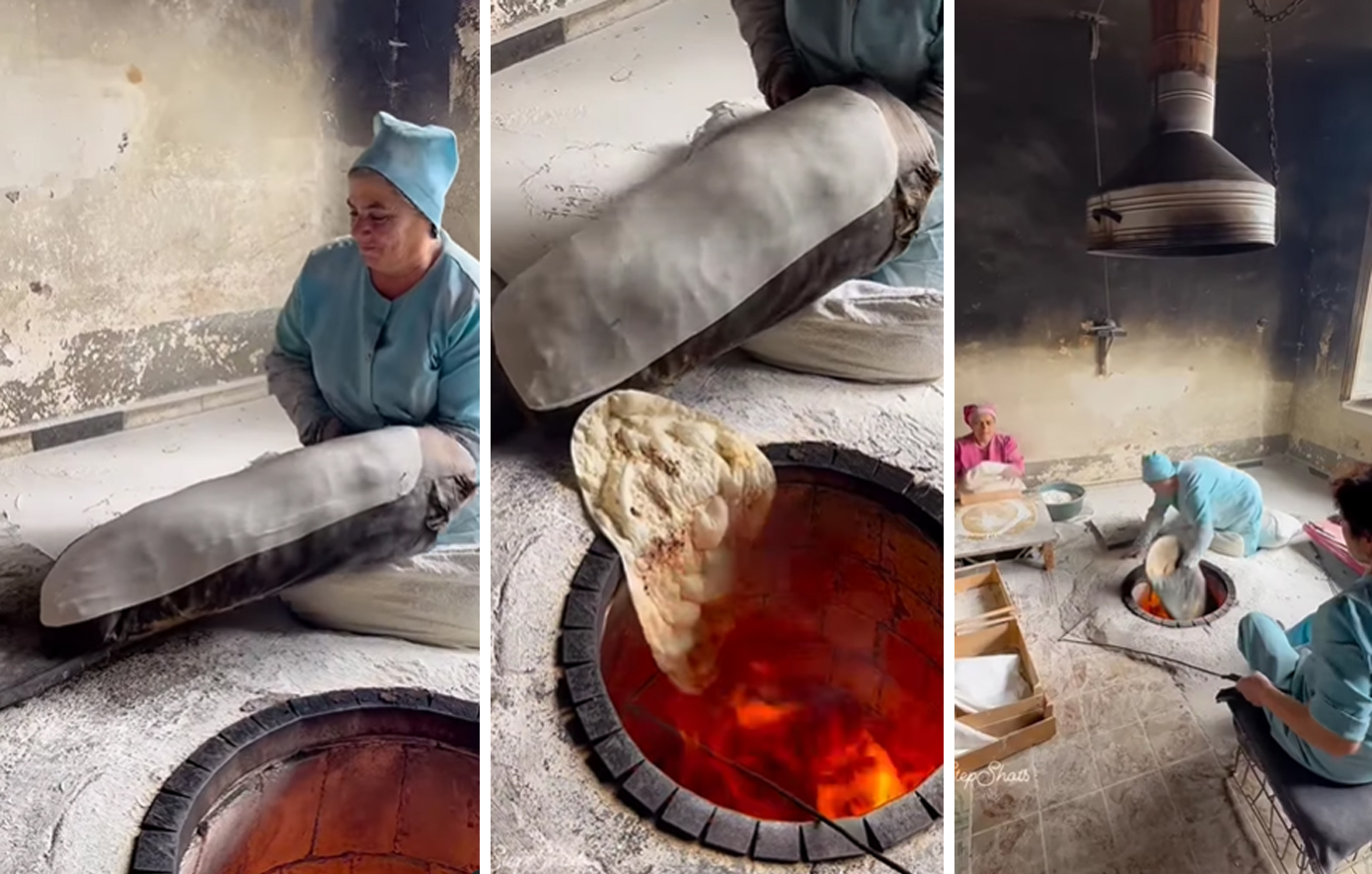 Ο ιδιαίτερος τρόπος που φτιάχνεται το αρμένικο ψωμί lavash