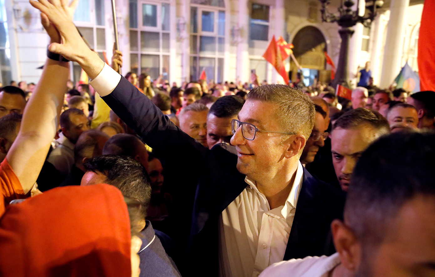 Βόρεια Μακεδονία: Ο Χρίστιαν Μίτσκοσκι έλαβε την εντολή σχηματισμού κυβέρνησης