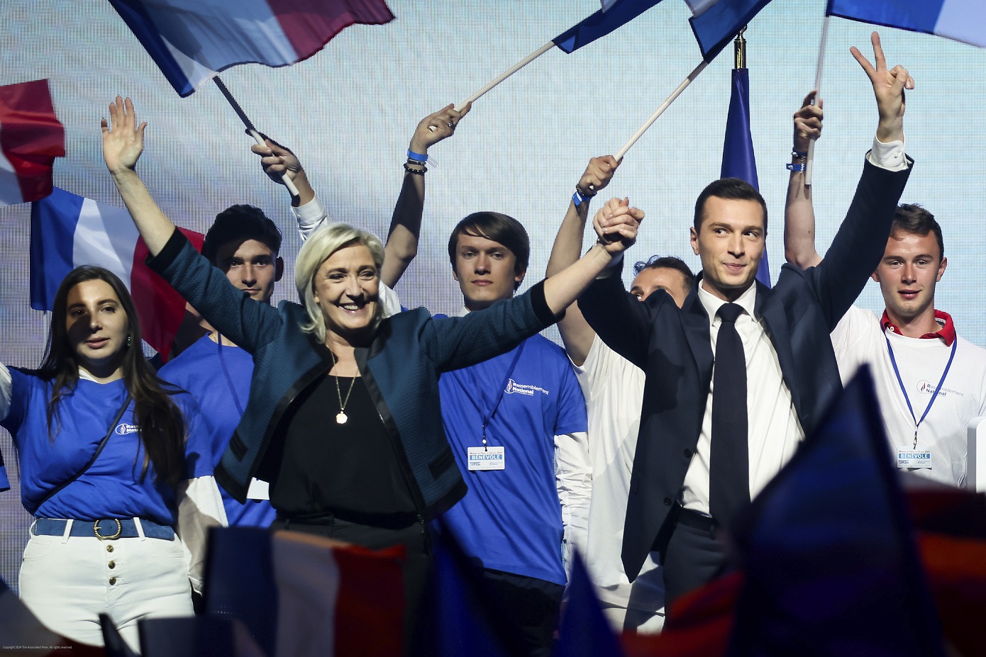 Η ακροδεξιά θα λάβει στις γαλλικές ευρωεκλογές περίπου το 40% των ψήφων