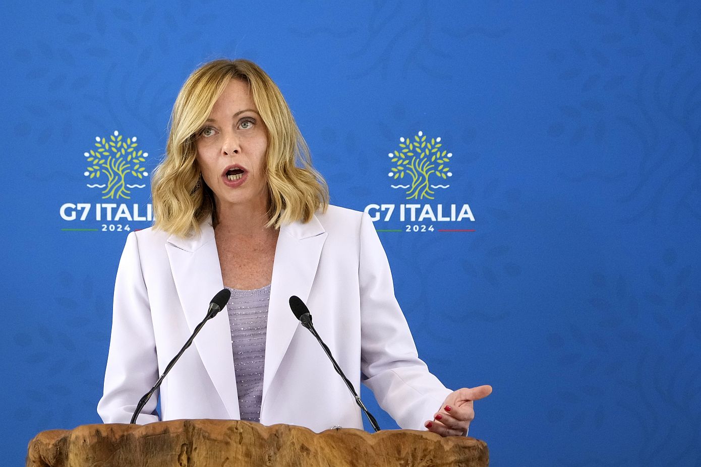 Μελόνι: Οι G7 συνεχίζουμε να στηρίζουμε την Ουκρανία με ευρύτατη δράση