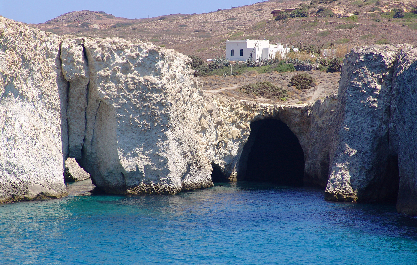 Σπηλιά Παπάφραγκα Μήλος Σπηλιά Παπάφραγκα Μήλος