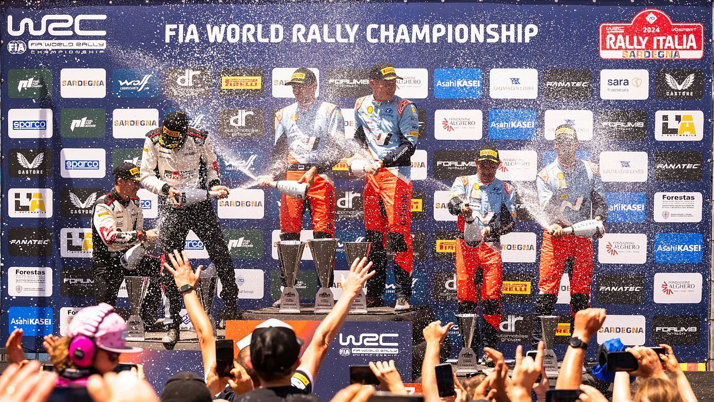 WRC-Ράλι Σαρδηνίας: Ο Τάνακ με Hyundai νικητής πάνω στο νήμα