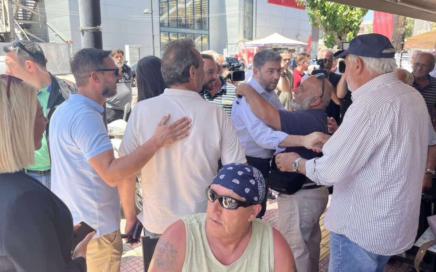 Με συντρόφους και φίλους σε Ηράκλειο και Λασίθι ο Νίκος Ανδρουλάκης λίγο πριν την κάλπη των Ευρωεκλογών