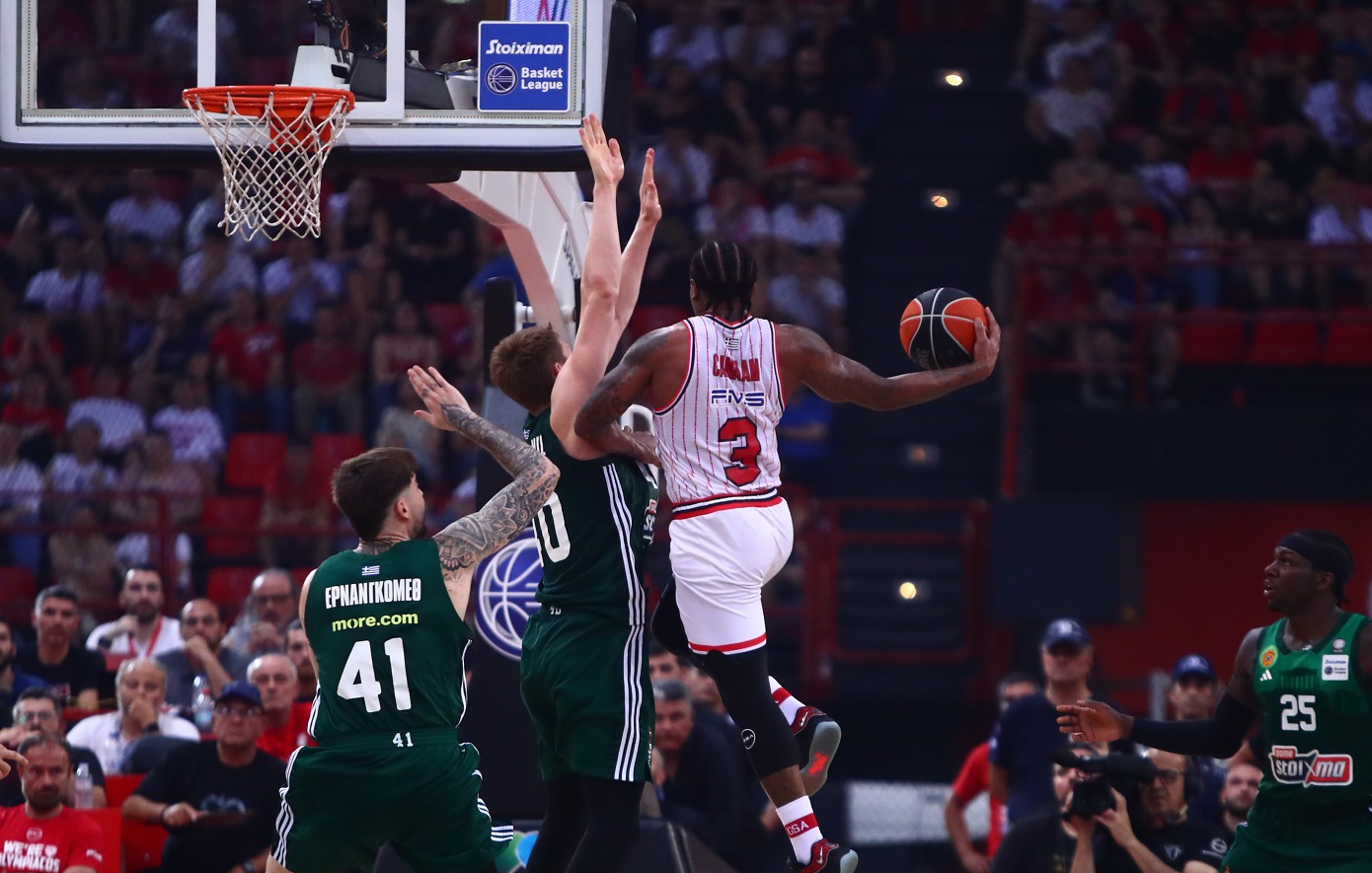 Ολυμπιακός – Παναθηναϊκός 92-86: Μία νίκη μακριά από το πρωτάθλημα οι ερυθρόλευκοι
