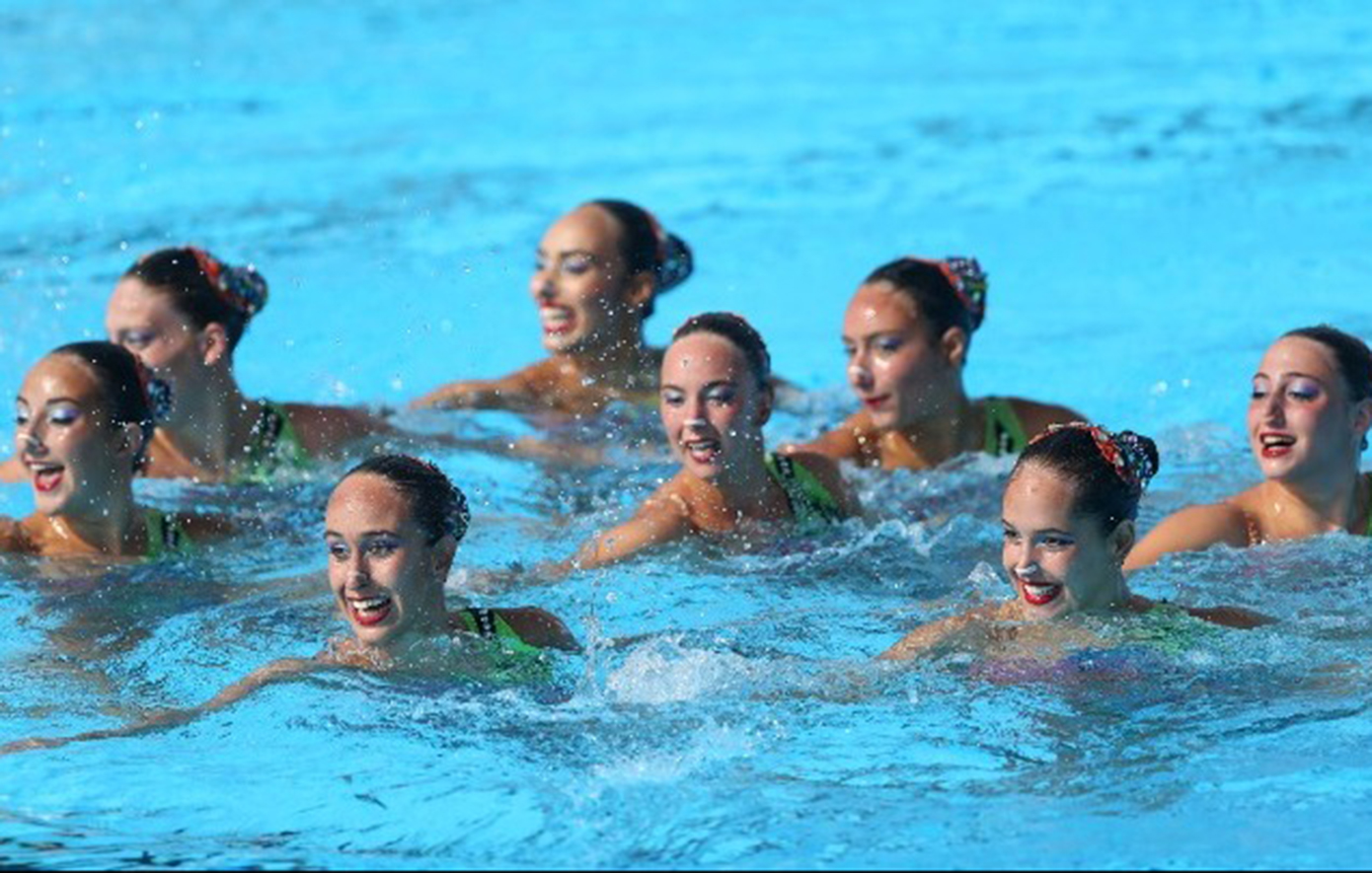 Ασημένιο μετάλλιο η εθνική στο τεχνικό πρόγραμμα του ομαδικού στην κολύμβηση