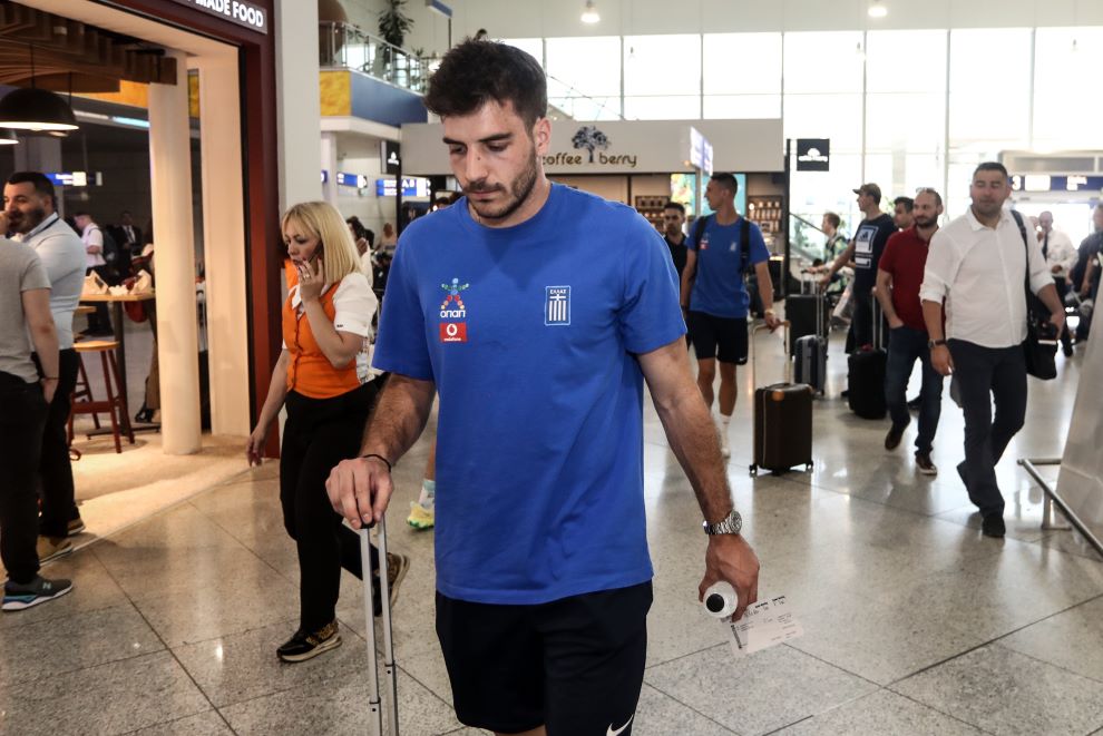 Κάκωση στον ώμο ο Ιωαννίδης, τουλάχιστον δύο εβδομάδες εκτός