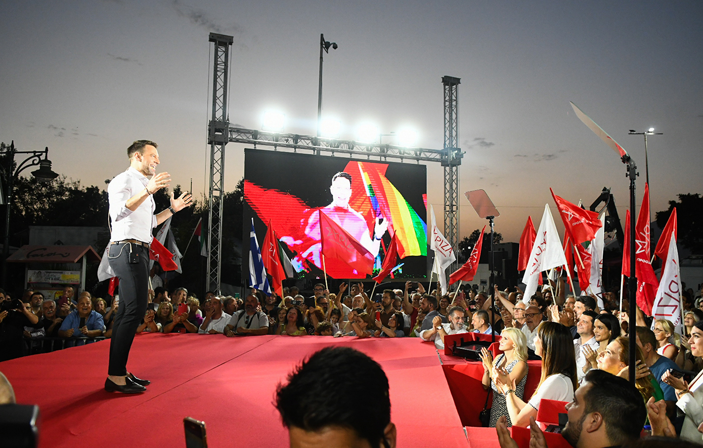 Ομιλία του Στέφανου Κασσελάκη στην Πάτρα